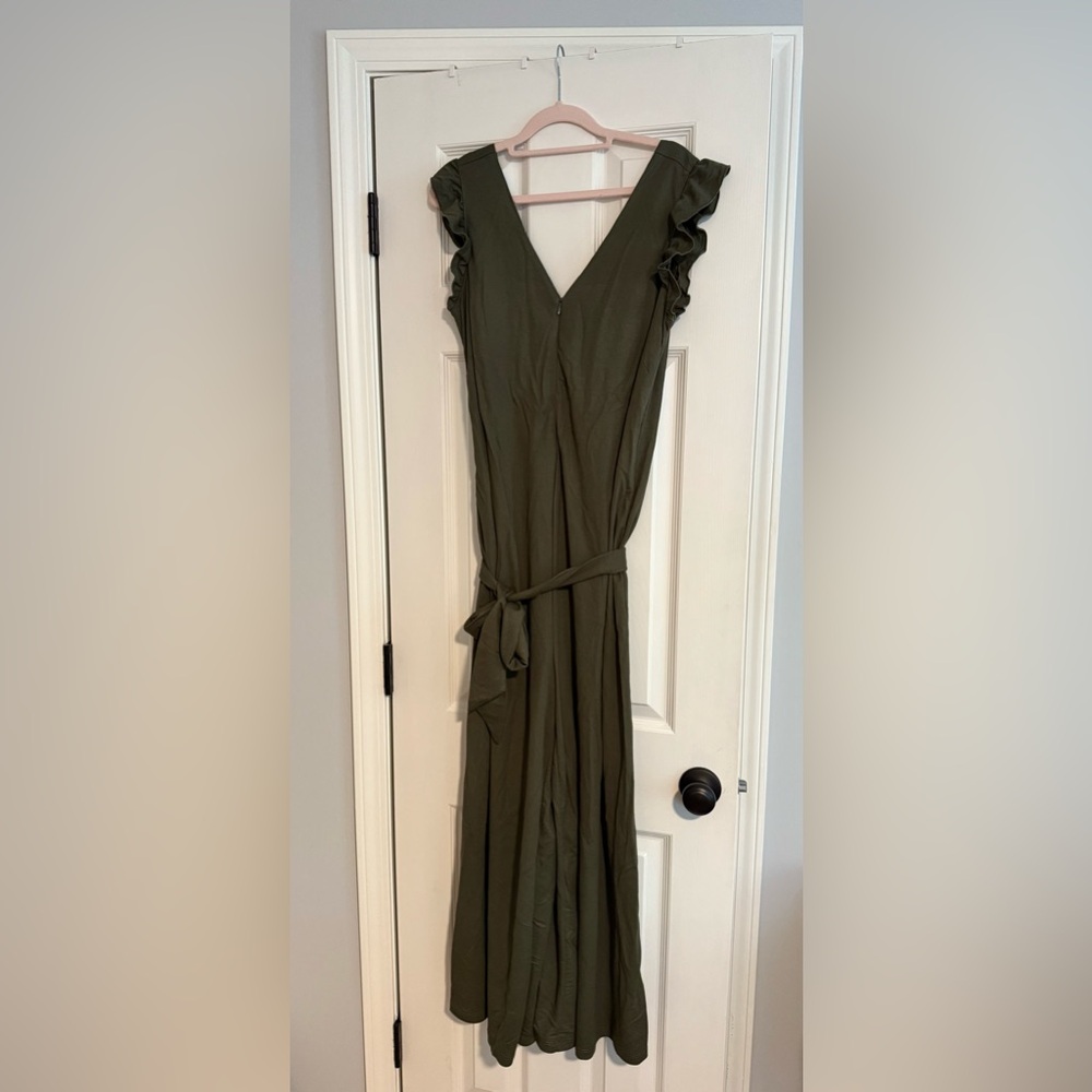 Seraphine Reversible Wide-Leg Maternity-To-Nursing Jumpsuit With Zipper